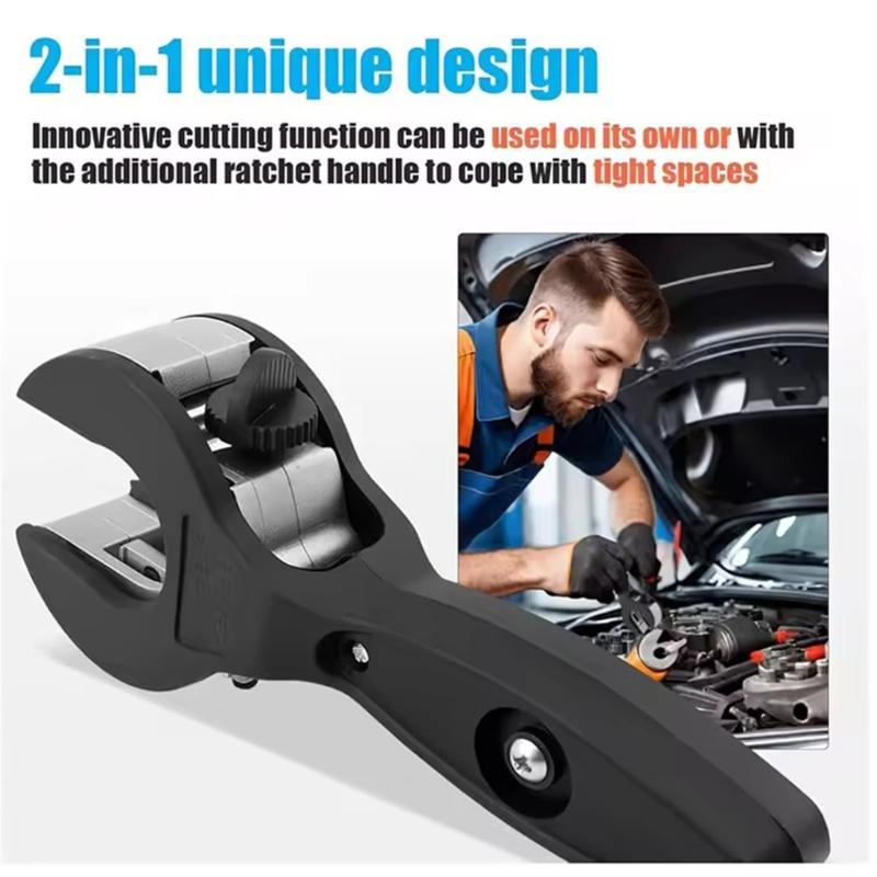 Ratchet PVC Pipes Cutter Tube Cutter for Plumbing Home Repair Pipes Cutter Stainless Steel Pipes Cutter Pipes Cutter