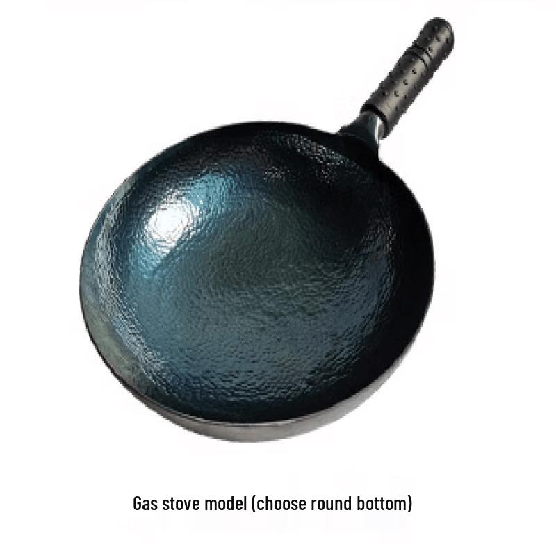 Wrought Iron Fish Scale Wok