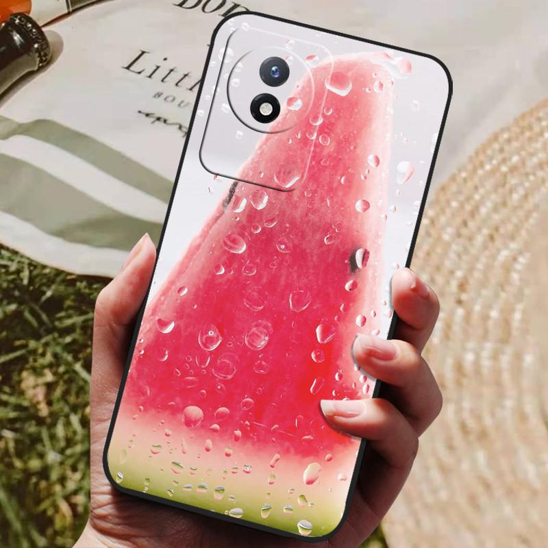 For Vivo Y02S V2203 Case Soft TPU Silicone Back Cover for Vivo Y02 V2213 Y02 Y 02S 4G 2022 Phone Cases Protective Fashion Coque