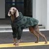 Winter Warm Dog Hoodies,Pet Hooded Pullovers For Large Breeds,Classic Christmas Printing Dogs Sweater Pajamas,For Husky Whippet