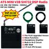 ATS MINI V3B SI4732 Radio ALL Band DSP Upgrade Pocket Radio FM AM SSB LSB USB Receiver Built-in Hi-Z Headphone Amplifier Circuit