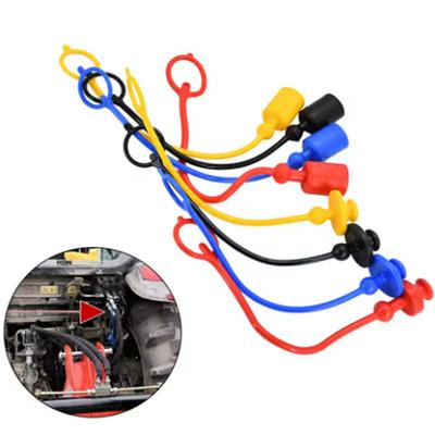 Quick Connector Dust Caps Male Female Set Plastic Protective Caps Hydraulic Pneumatic Fittings Anti-Dust Cover