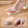 1Pair Sandals Anti-slip Stickers Leather Pad Women High Heels Pain Relief Insert Insoles Toe Cushion Foot Care Shoes Pad