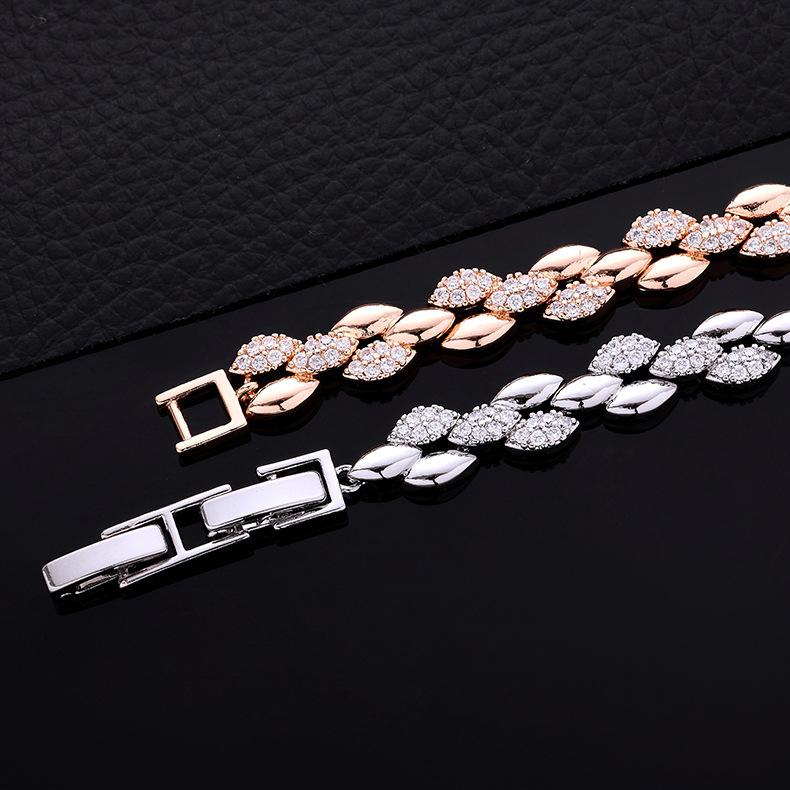 2026 High Sparkle Zircon Bracelet Gemstones Create Fashion Versatile Women's Jewelry Accessories
