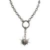 Nonmainstream Alloy Pendant Necklace With Electroplating For Party Look