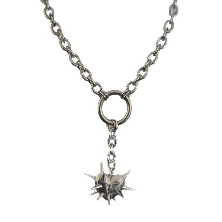 Nonmainstream Alloy Pendant Necklace With Electroplating For Party Look
