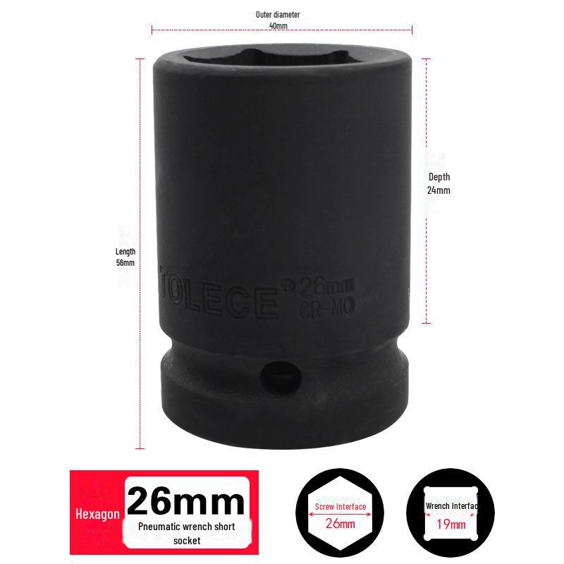 Tolis 3/4” Heavy Duty Pneumatický imbusový klíč 17-41mm