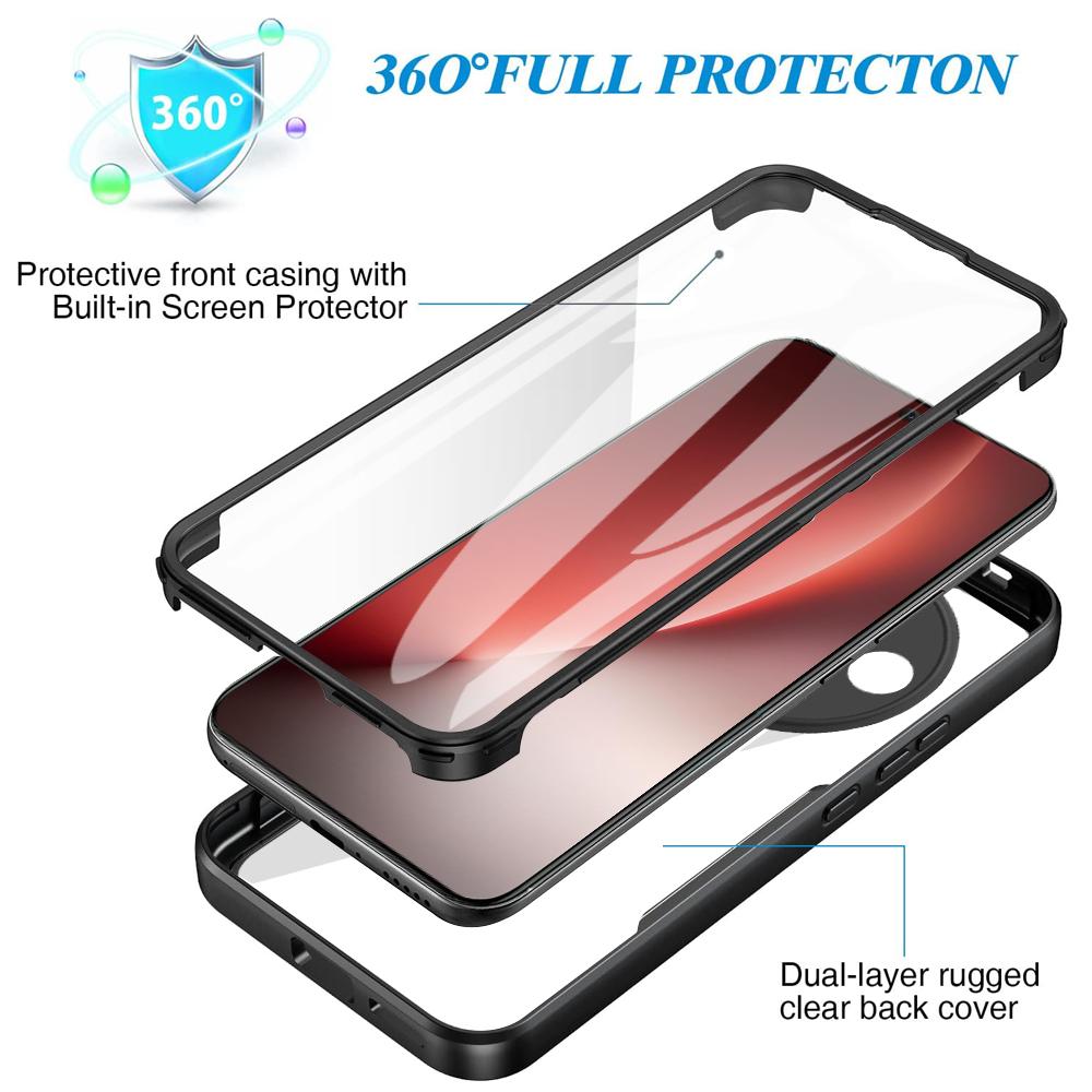 Full Body Protection Shockproof Case for Honor Magic 8 Lite Magic8 X9d Protective Cover Screen Protector Fundas Coque