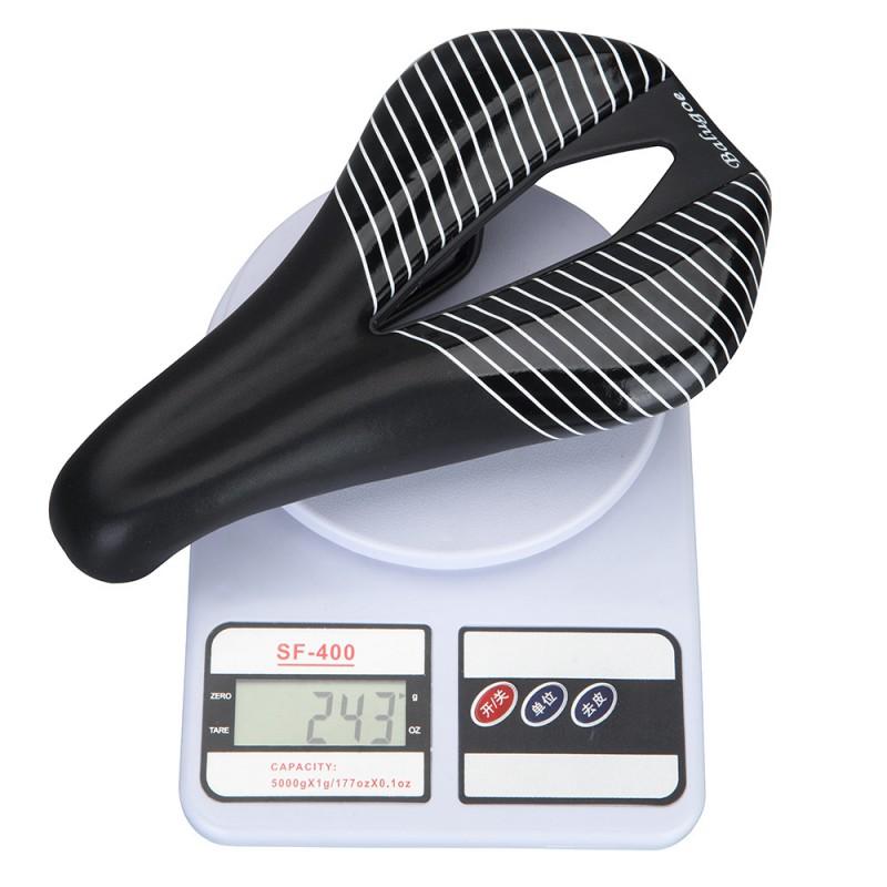 BALUGOE Wide Comfort Bicycle Saddle Road Mountain Bikes Nylon Fiber Padding Unisex Cycling Seat