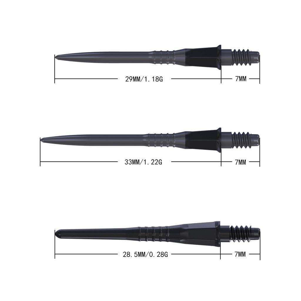 CUESOUL OTO Fine Thread Steel Tip Thread Not Pack of 3 Screwdriver, 33mm, Included, (CSDA-Z07)