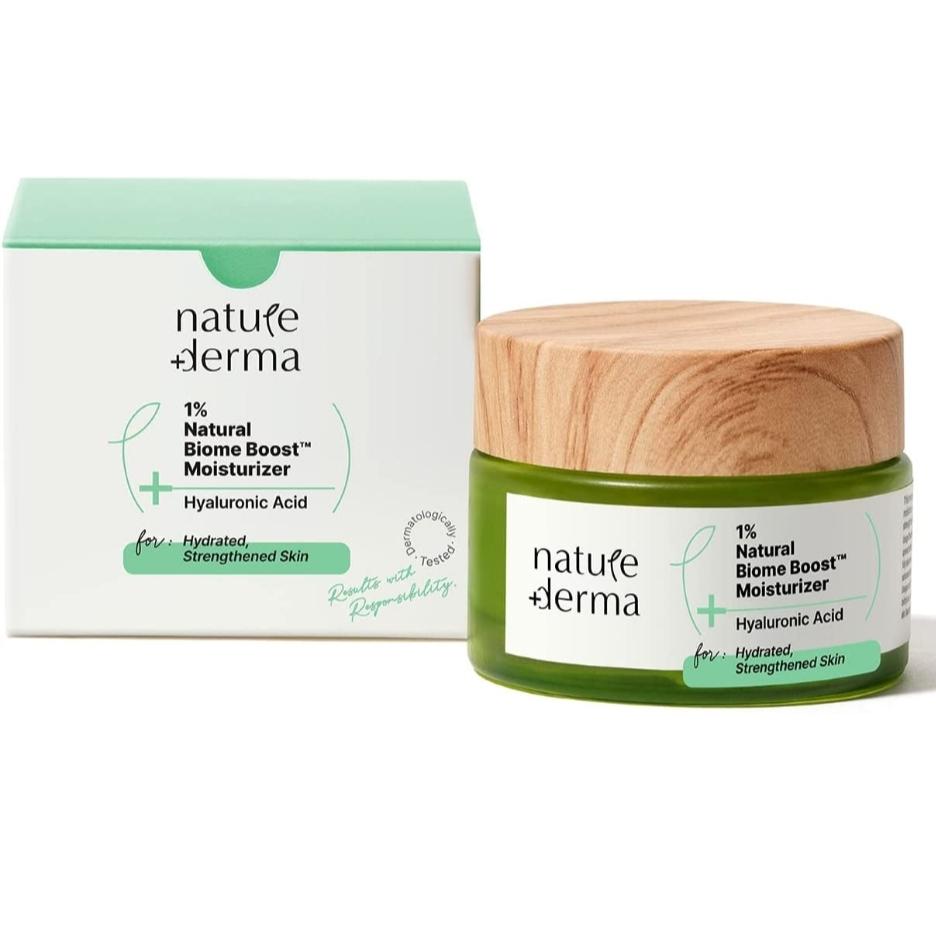 Nature Derma Hydratant 1 % naturel Biome-Boost™ avec acide hyaluronique |