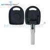 REMTEKEY Transponder key shell HU66 blade No chip round head for VW Golf Touran Jetta