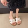 Fashion 2025 NEW Fashionable Flat Bottom Beach Sandals Women's Strap Slippers Anti-slip Home Fairy Style Leisure Shoes
