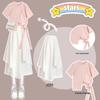 Trendy Two-Piece Summer Set: Women's Short Sleeve T-Shirt + White Skirt for 2026