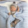 Cute 30cm Simulation Reborn Girl Dolls Levi Full Vinyl Body Newborn Baby Doll Alive Sleeping Closed Eyes Rebirth Doll for Child Play Toy Birthday Gift