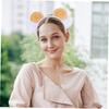 [FOMIYES] 3 Cute Goat Ear Headbands, Plush Sheep Horn Headbands for Birthday Parties and Halloween, Suitable for Kids and Adults, Fashionable and