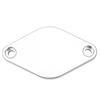 CNC Aluminum   Resonator Delete Plate Replacement Fit for     11‑16