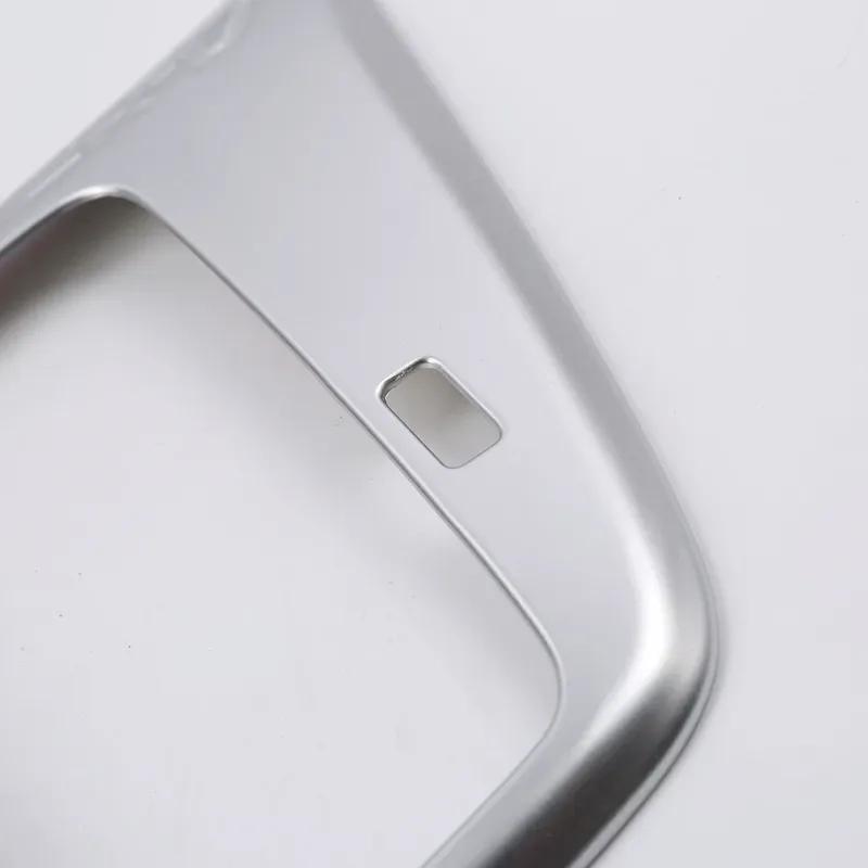 For 2012-2016 Honda CRV CR-V Matte Chrome Console Gear Shift Panel Trim Car Styling Bezel Interior Mouldings