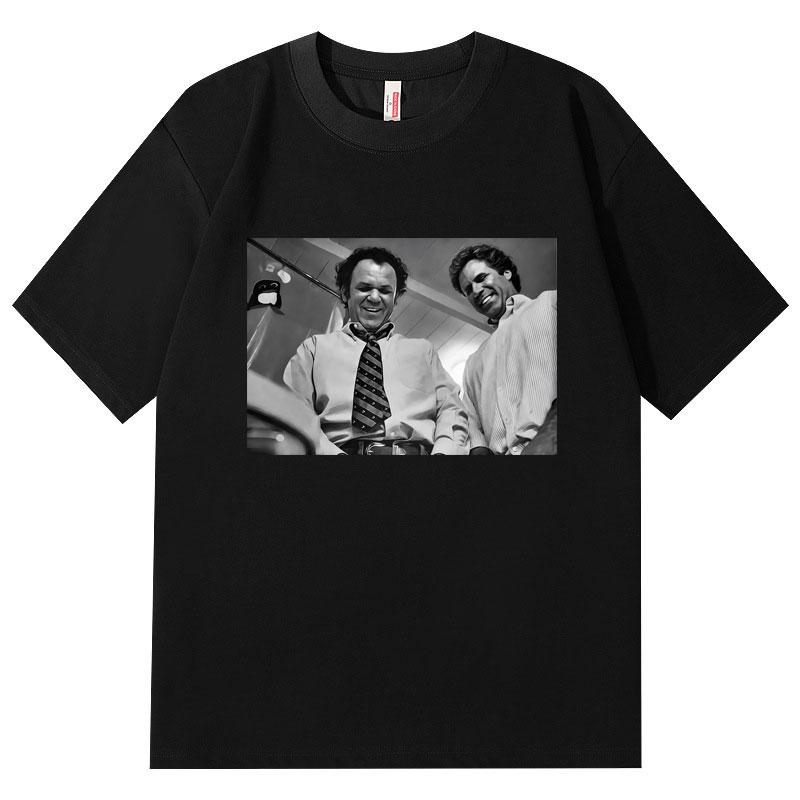 Maglietta Stampata Divertente Film Step Brothers Unisex Moda Unisex Vintage Manica Corta T-shirt Estiva Casual Larga 100% Cotone Magliette