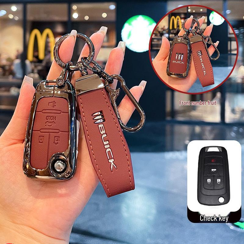 Folding Metal Key Case for Buick Excelle, Yue Lang 10-20 models