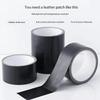 Black Cloth Tape - Strong Adhesive Repair for Furniture, E-Bike Seats  &  Wear Tear  Damage,  Flexible  &  Durable  (1 Roll)