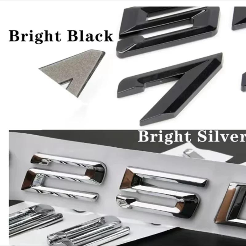ABS Car Rear Trunk Letters Logo Badge Emblem Sticker For Series 420Li 425Li 428Li 430Li 435Li 440Li F30 F32 F33 F36 G26 G22