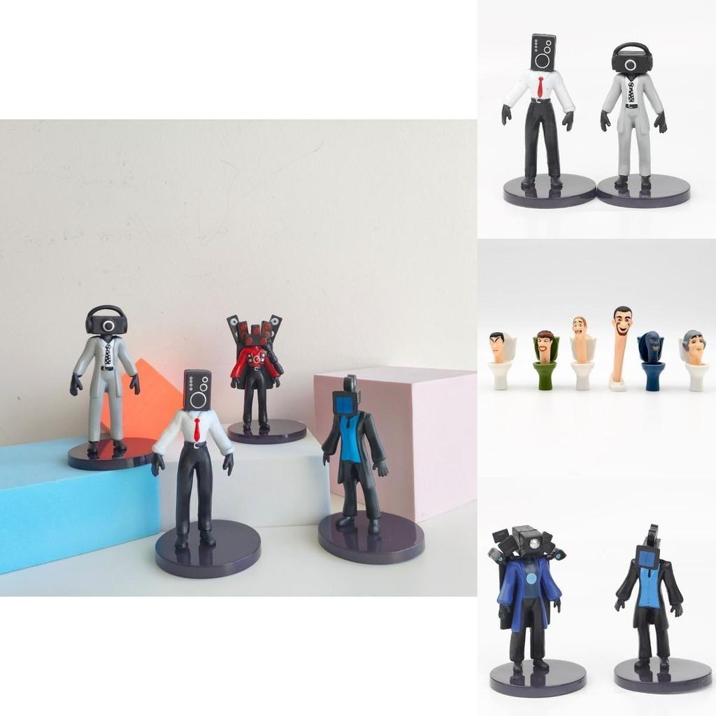Skibidi Toilet Toy Figures Premium Material 12 Distinct Characters Lifelike And Perfect For Collecting Characters)
