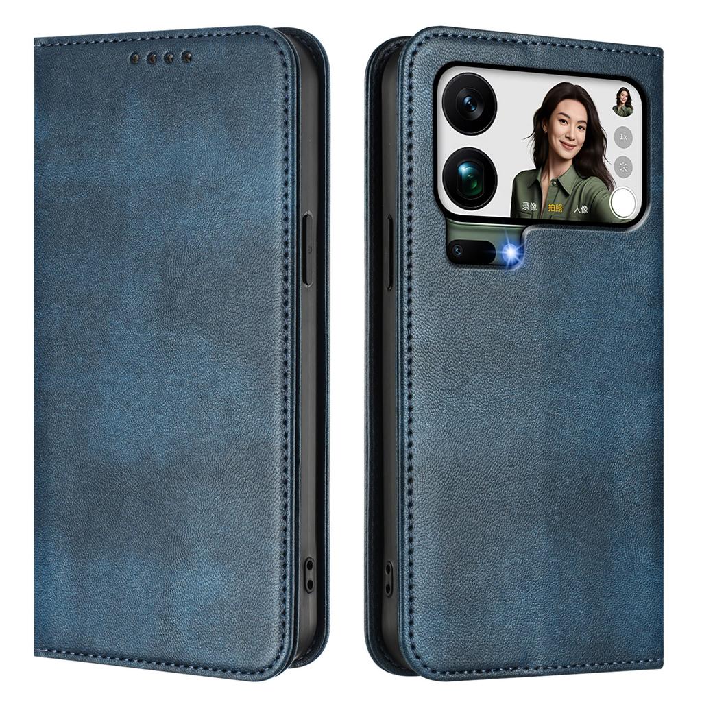 For Xiaomi 17 Pro Max Wallet Cases Retro Texture RFID Blocking Leather Phone Cover