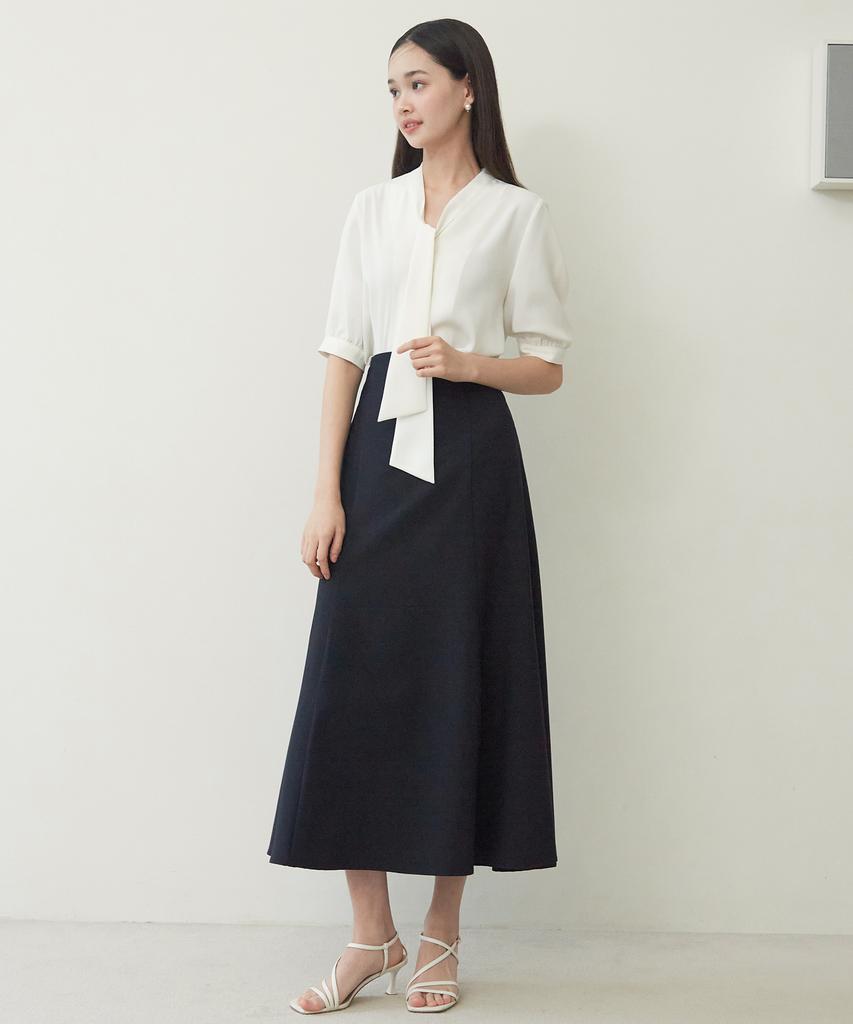 Zero Street [2 Colors] Mermaid Long Skirt