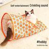 Interactive Crinkle Rolling Cat Toy