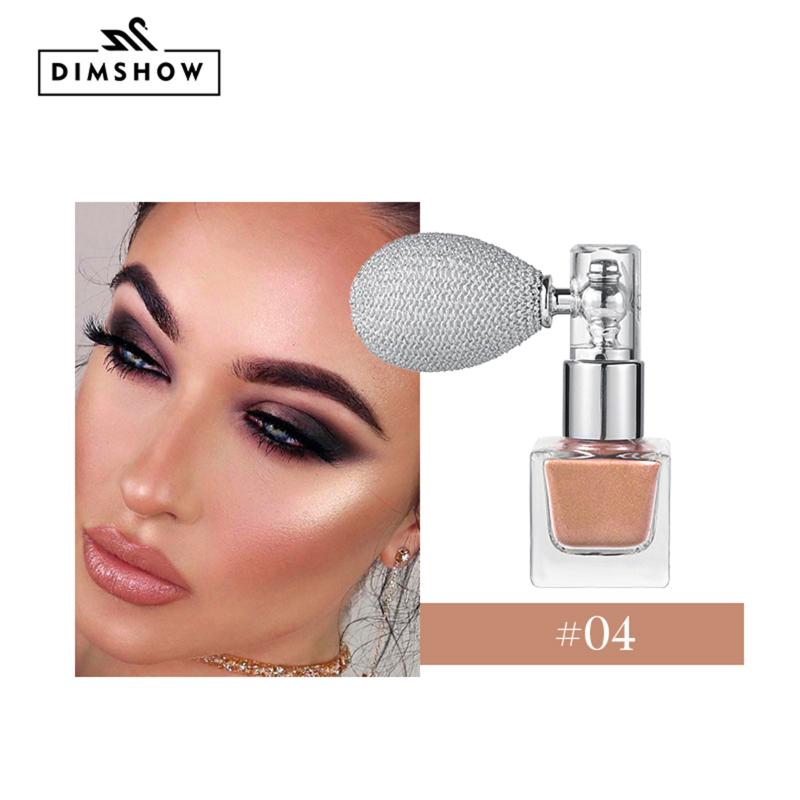 

4 Color Body Glitter Spray Face Glitter Powder Highlighter Sexy Contour Blusher Moisturize Waterproof Multi-Purpose Glitter Spra