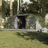 Vidaxl Tourist Tent, Tunnel, 4-Person, Camouflage, Waterproof