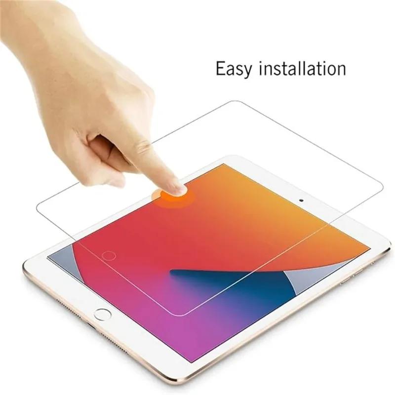 2Pcs Tempered Glass Screen Protector For iPad A16 10 9 8 7 6 Air 5 4 3 2 10.2 9.7 10. 5 10.9 Mini Pro 11 Inch Protective Film