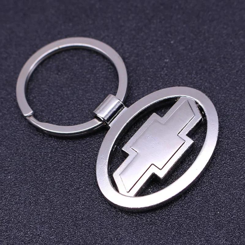

3D Metal Car Logo Keychain Keyrings for Chevrolet Captiva Aveo Cruze Lacetti Niva Cobalt Optra Lanos Orlando Sail Spark ONIX
