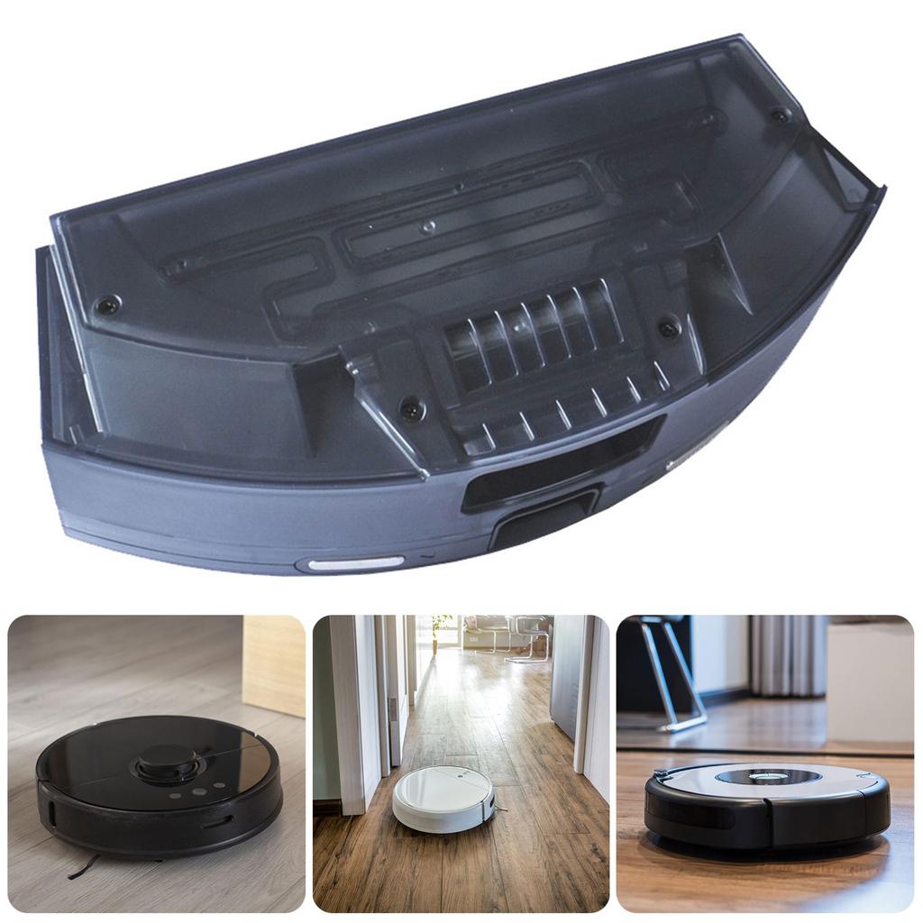 Replacement Dust Box And Water Tank For Robotic Vacuum Cleaner Use Spare Parts Floor Cleaning Device Detachable Dustbin
