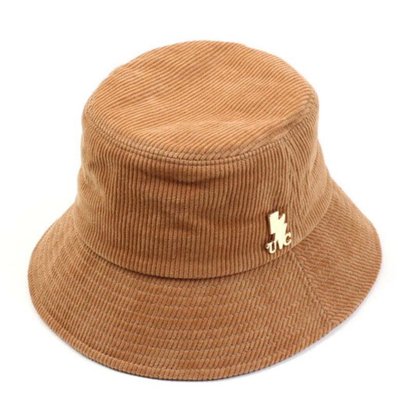 

Universal chemistry Side Thunder Beige Corduroy Bucket Hat FREE