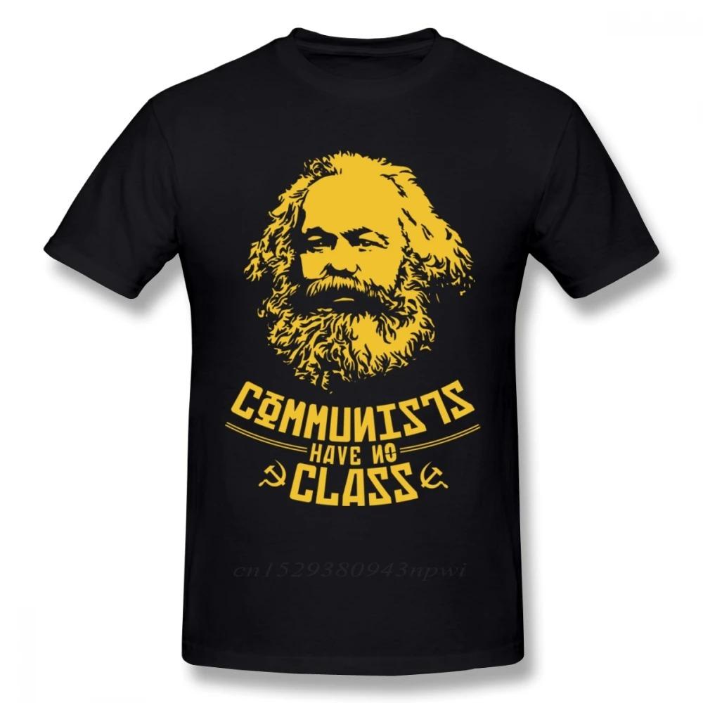 2026 Karl Marx Comunisti Non Hanno Classe T Shirt per Unisex Design Unico Comunismo CCCP Marxismo T Shirt Ragazzi PunkDesigner Streetwear