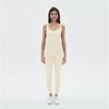 New Thread Tight Fitting Abdominal Jumpsuit Seamless Elastic Fitness Running Sports Jumpsuit Set For Women