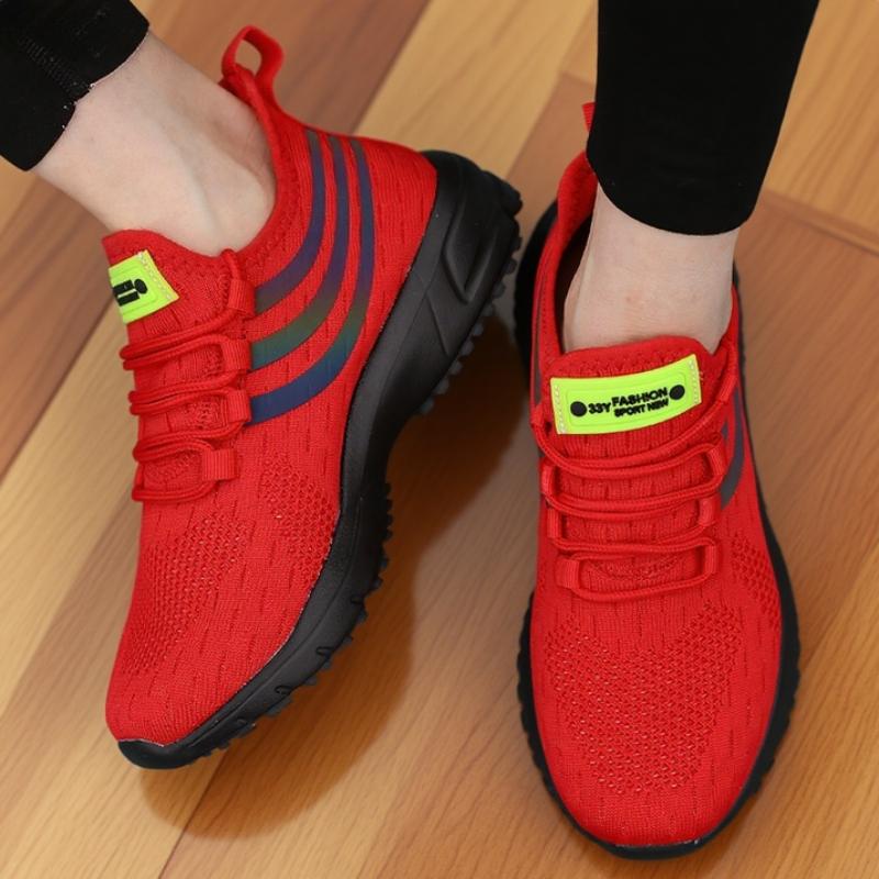 Women'S Sneakers Outdoor Fashion Design Breathable Comfortable Walking Shoes Super Light And Fast Dry Basketball Running Shoes