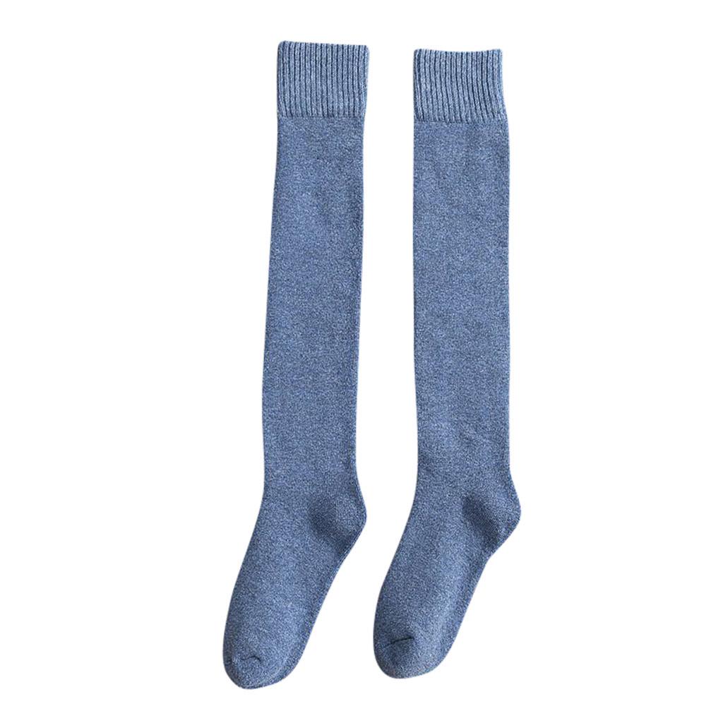 Girls Ladies Women Thigh High OVER the KNEE Socks Long Solid Stockings Warm