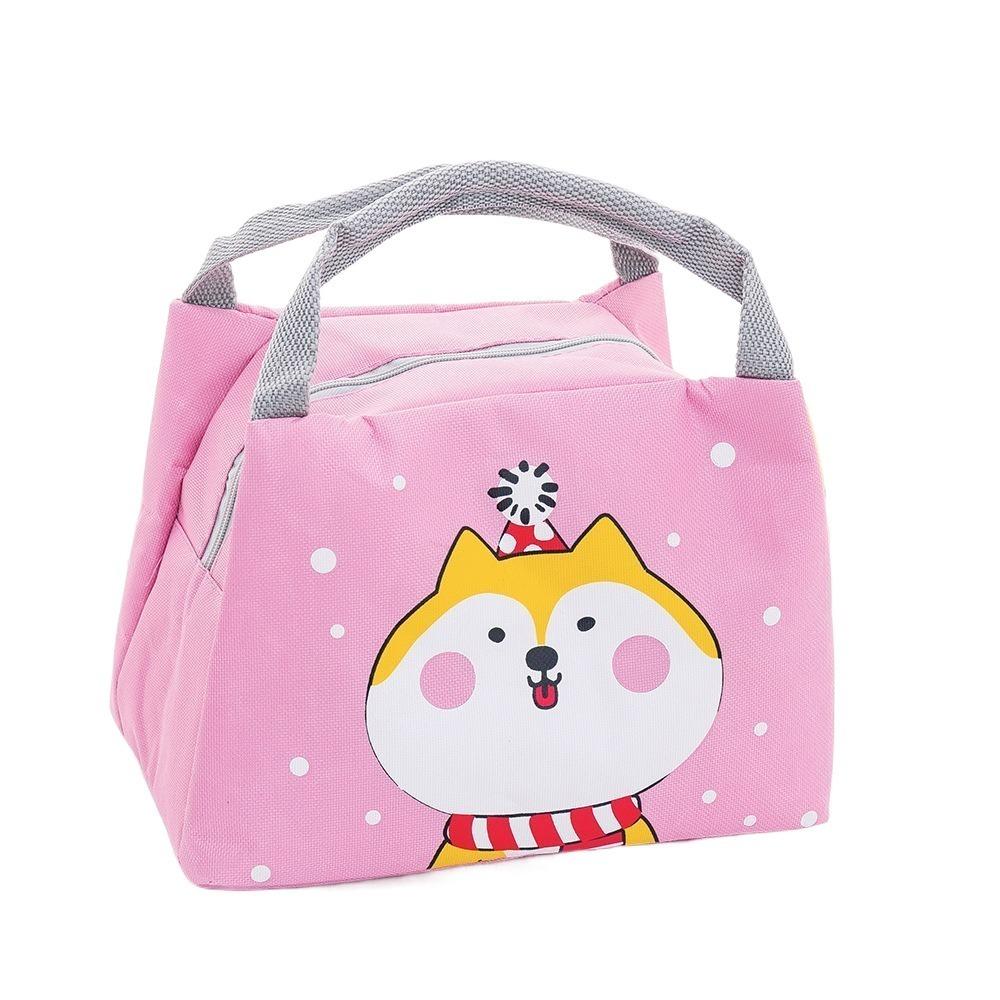 Portable Multifunctional Lunch Bag Thermal Large Capacity Waterproof Insulated Bag Thickened Cartoon Ice Pack Outdoor