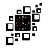 Moderne minimalistische Acryl-Wanduhr mit LED-Anzeige für Wohnzimmer- und Schlafzimmerdekoration