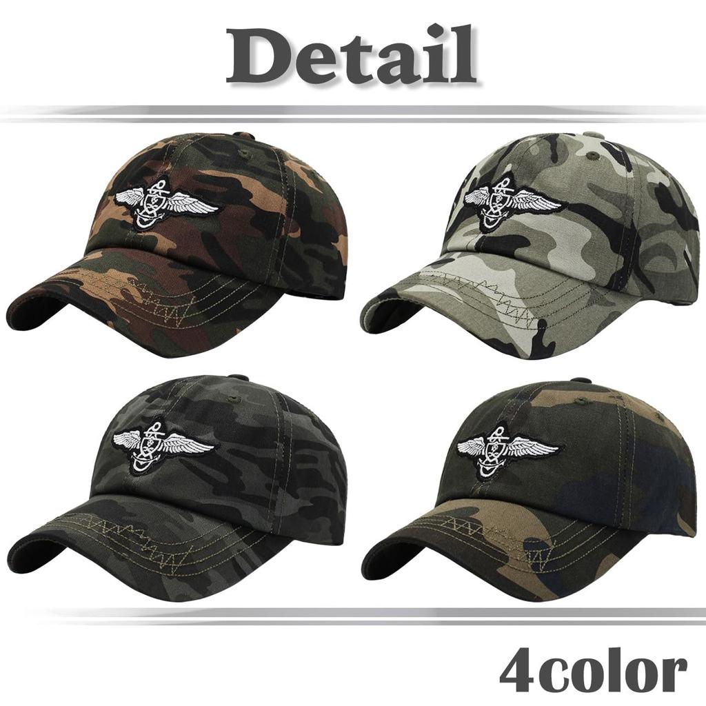 Bird and Feather Pattern for Outdoor Women and CA891 [White Fang] Cap, Hat, Activities, Hiking, Walking, Fishing, Men, (brown)