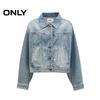 ONLY 2025 Spring Retro Washed Denim Short Jacket