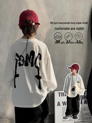 Boys' Sports Sweatshirt T-Shirt - 2025 Spring/Autumn Collection