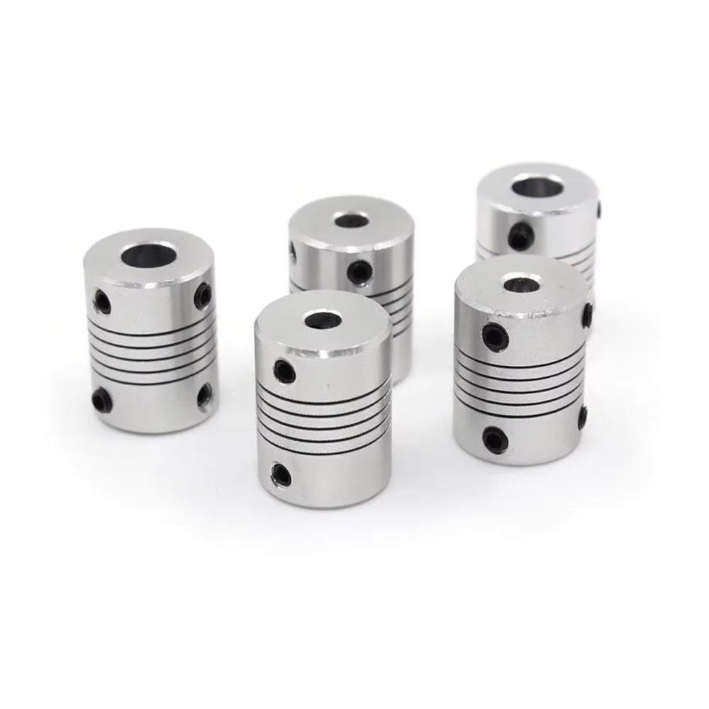 New Z Axis Flexible Coupling D19XL25 Aluminum 4mm 5mm 6mm 8mm 10mm for Stepper Motor Coupler Shaft Couplings 3D Printer 8mm-10mm