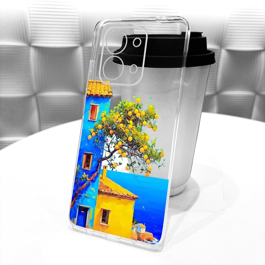 For Xiaomi Redmi 15C 5G 2025 Case Fashion Flower Bow Soft Silicone Clear Back Cover For Xiaomi Poco C85 5G Redmi15C 173MM Bumper