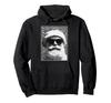Groovy Santa Claus with Sunglasses Funky Christmas Hypnotic Hoodie