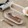Cutlery Cutlery Cutlery Case with Cutlery Chopsticks Large Chopstick Kitchen Separate Easy To Disassemble and Spoon Thick Durable and Long Large