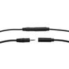 1Pcs 30cm Length Mono Stereo AUX Connector Earphone Mic Repair Cable  Male Female Connector